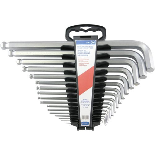 NIT120 - Jumbo Extra-Long Ball Nose Hex Key Set