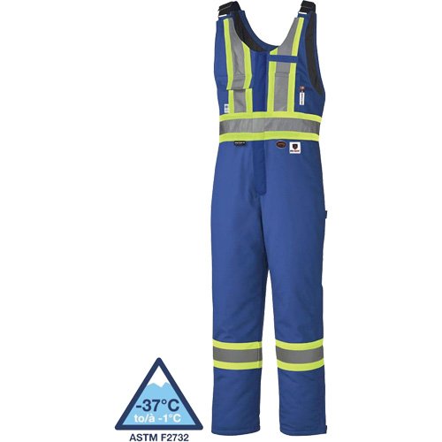 NIT473-High-Visibility Flame-Resistant Quilted Safety Coveralls