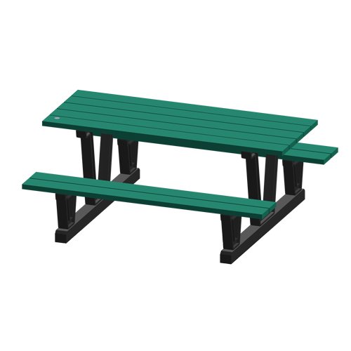 NJ036-Recycled Plastic Outdoor Picnic Tables