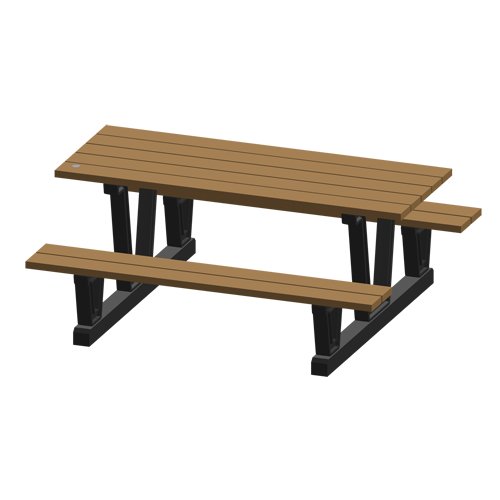 NJ038-Recycled Plastic Outdoor Picnic Tables