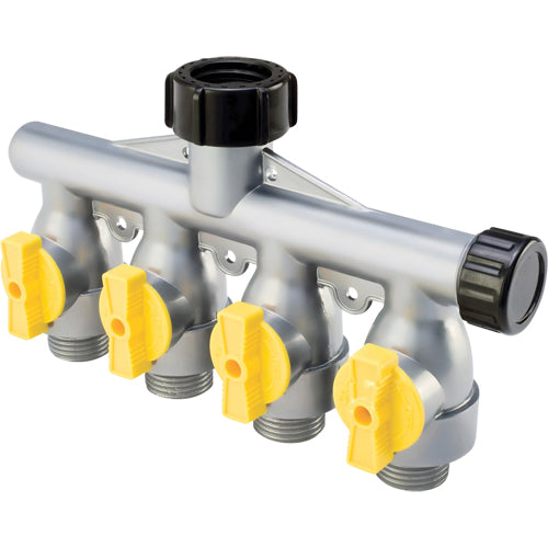 NJ181-HiFlo™ Metal 4-Way Hose Valves