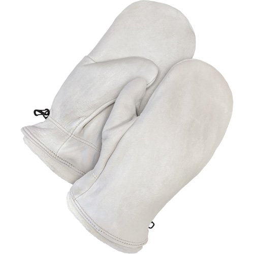 NJC515-Classic Lined Grain Cowhide Mitt