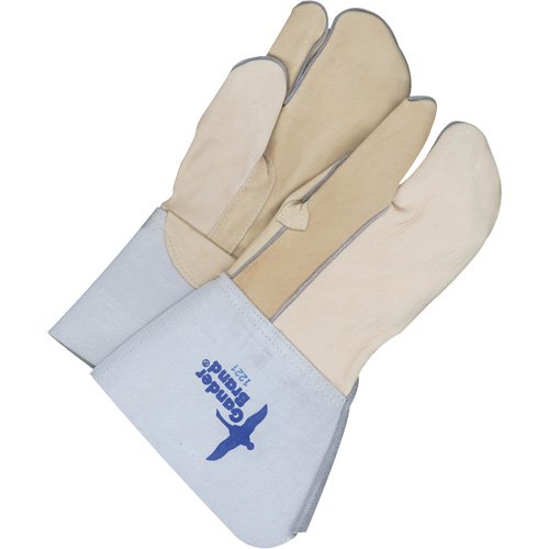 NJC532-One-Finger Leather Mitts