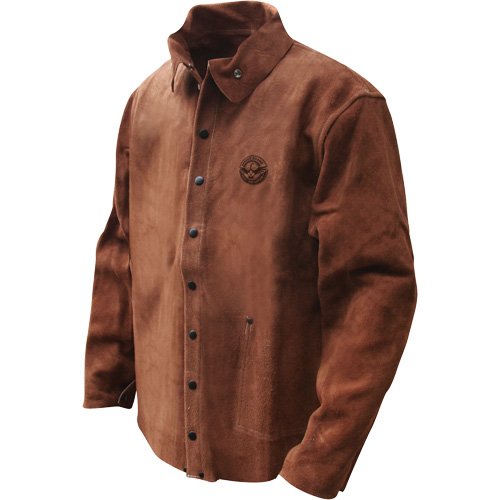 NJC539-Gander Brand Split Cowhide Welding Jacket