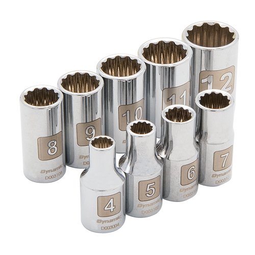 NJH239-12-Point Metric Socket Set