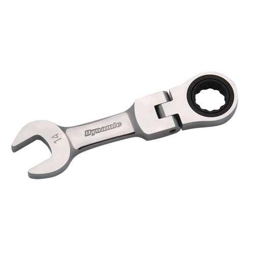 NJI101-Metric Stubby Flex-Head Ratcheting Wrench