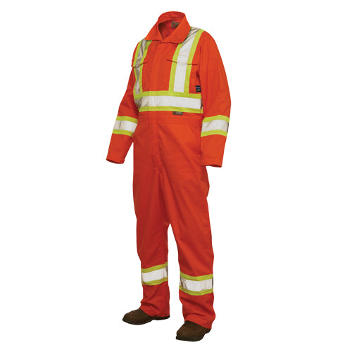 NJI595-Unlined Safety Coveralls
