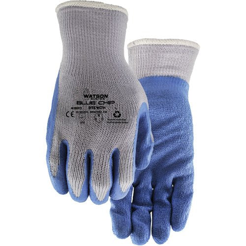 NJZ021-Stealth Blue Chip Coated Gloves