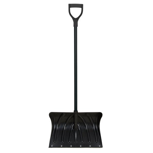 NM809-Poly Snow Shovel with Steel Wear Strip