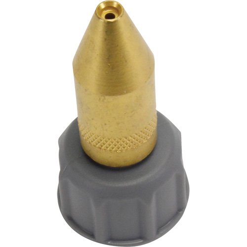 NO335-Adjustable Brass Nozzle with Poly Threading