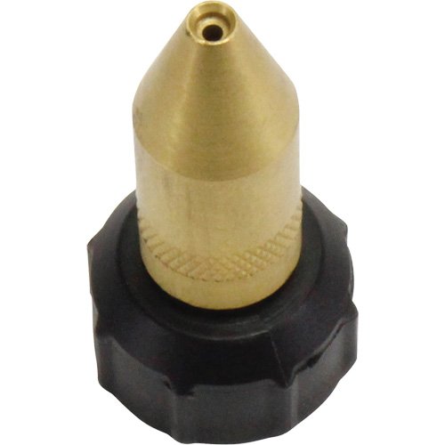 NO336-Adjustable Brass Nozzle with Poly Threading