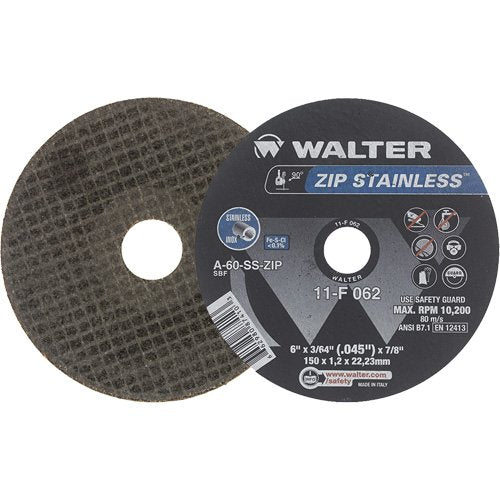 NS773-Zip™ Stainless Right Angle Grinder Reinforced Cut-Off Wheels