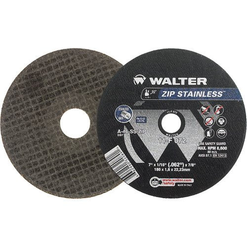 NS774-Zip™ Stainless Right Angle Grinder Reinforced Cut-Off Wheels