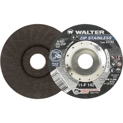NS776-Zip™ Stainless Right Angle Grinder Reinforced Cut-Off Wheels