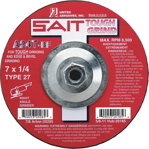 NT795-A24T Tough Grind Grinding Wheel