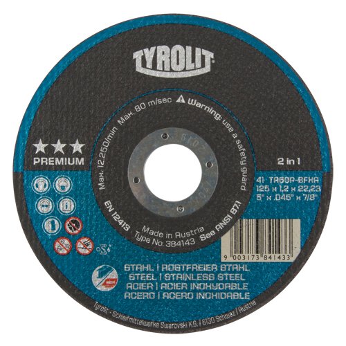 NU405-Premium 2 In 1 Thincut Cut-Off Wheel
