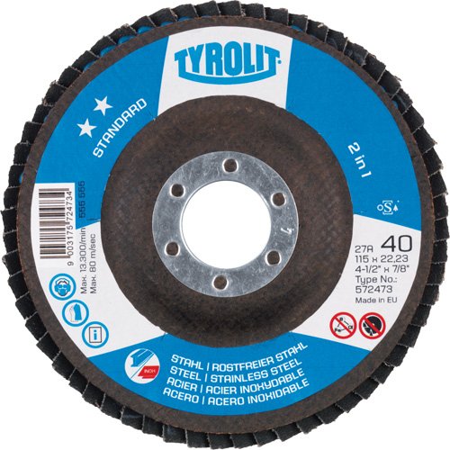 NU425-Standard 2 In 1 Flap Disc Wheel