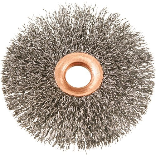 NU493-3" Copper Centre Crimped Wire Wheels
