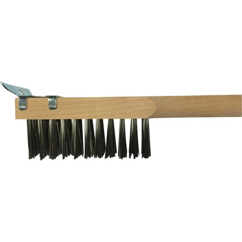 NU542-Scratch Brush With Scraper