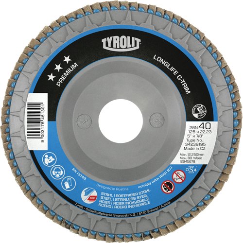NU785-Long Life C-Trim Flap Disc