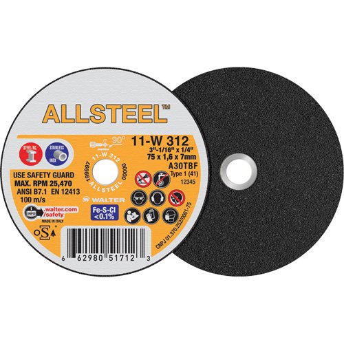NV505-AllSteel™ Mini Cut-Off Wheel
