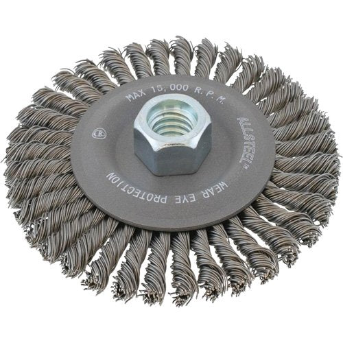 NY833-ALLSTEEL™ Wheel Wire Brush