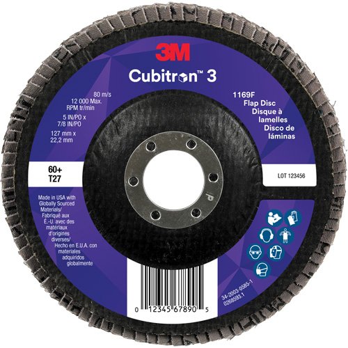 NZA062 - Cubitron™ 3 Flat Flap Disc 1169F