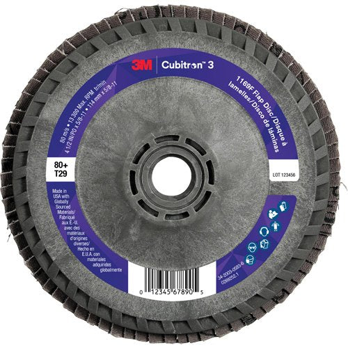 NZA070 - Cubitron™ 3 Conical  Flap Disc with Quick Change 1169F