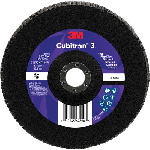 NZA077 - Cubitron™ 3 Conical  Flap Disc 1169F