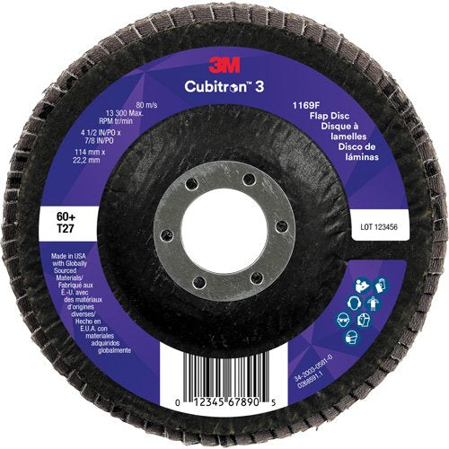 NZA088 - Cubitron™ 3 Flat Flap Disc 1169F