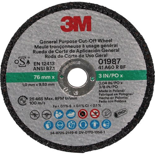 NZA145 - General Purpose Cut-Off Wheel, 01987