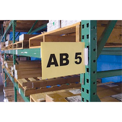OE798-Slip 'N Stik™ Snap-On Warehouse Aisle Sign Kits