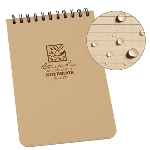 OQ408-Pocket Top-Spiral Notebook