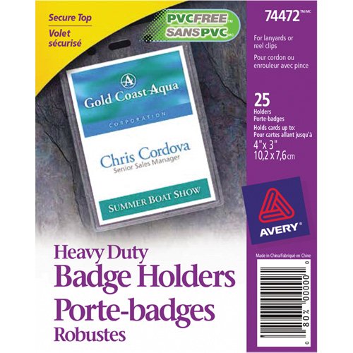 OQ422-Heavy-Duty Badge Holder
