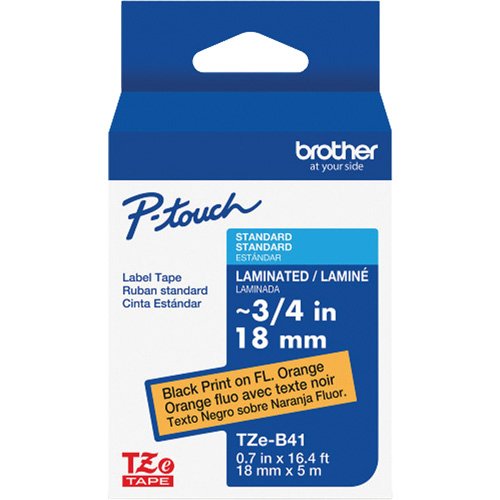 OTA889 - TZe-B41 Laminated Tape for TZe-Compatible P-Touch Label Makers