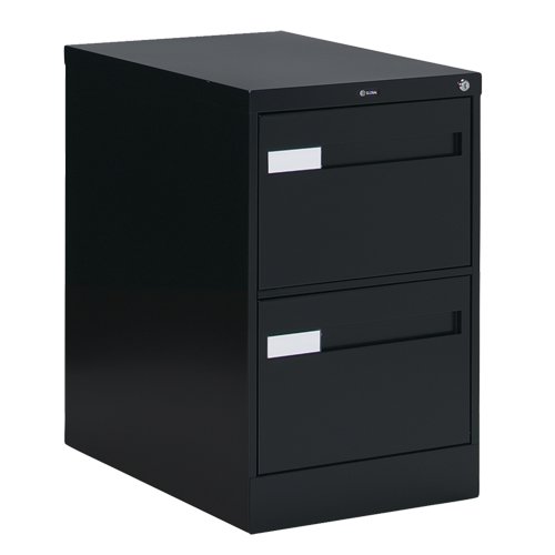 OTE611-Vertical Filing Cabinet with Recessed Drawer Handles