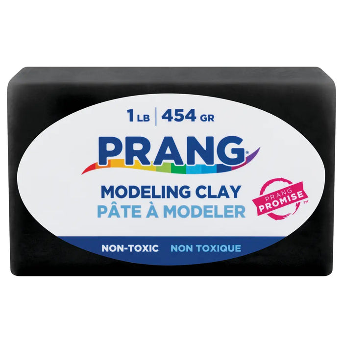 Prang Modeling Clay, Black, 1 Lb