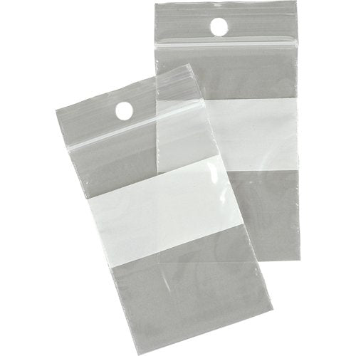 PE659-White Block Poly Bags