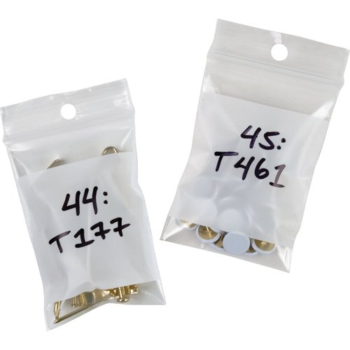 PE737-White Block Poly Bags