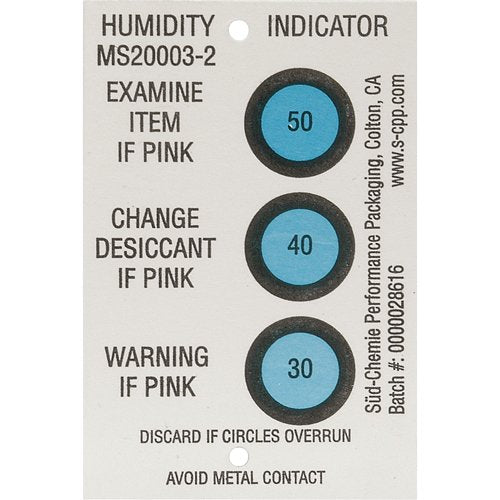 PB329-Humidity Indicators