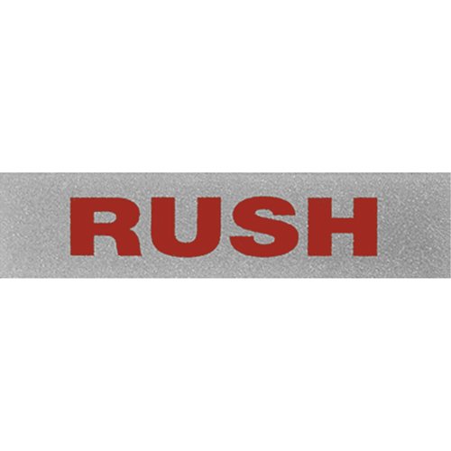 PB418-"Rush" Special Handling Labels