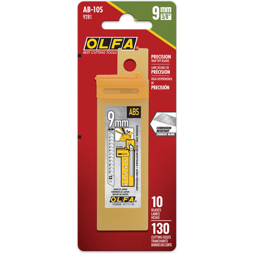 PC904 - 9mm AB-S Stainless Steel Blades