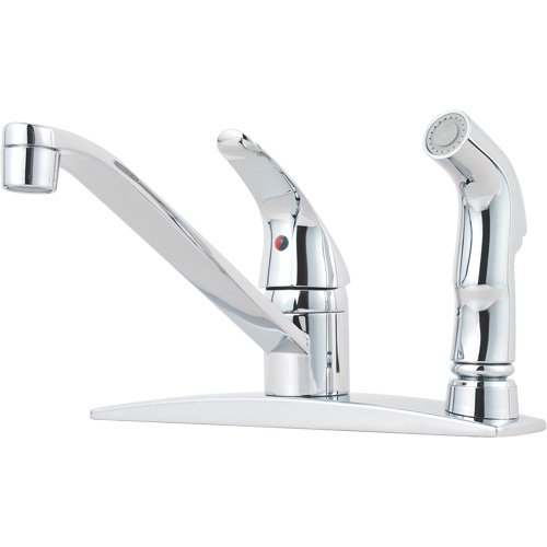 PUL981-Pfirst Series Kitchen Faucet with Side Sprayer