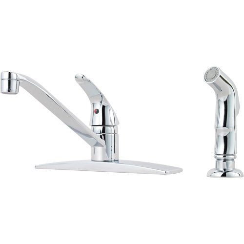 PUL982-Pfirst Series Kitchen Faucet with Side Sprayer