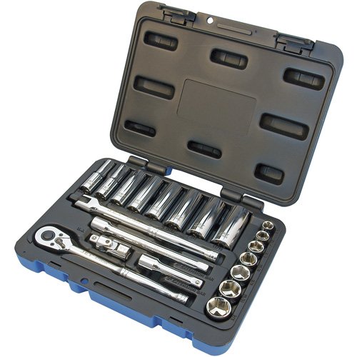 QN310 - SW3821-6 6-Point SAE Socket & Socket Wrench Set