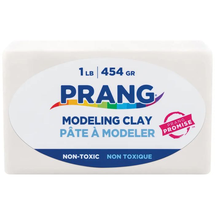 Prang Modeling Clay, White, 1 Lb