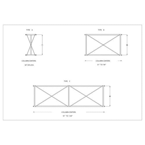 RB030-Vertical Brace Panels — TG Store