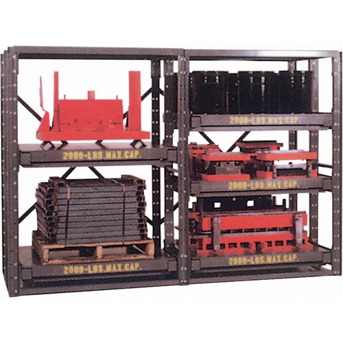 RK081-E-Z Glide Shelving