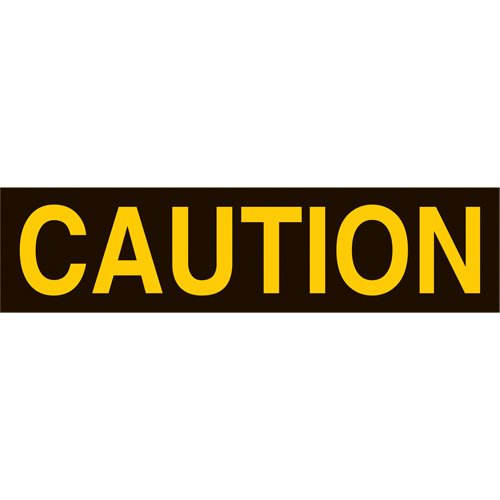 SAD177-"Caution" Sign