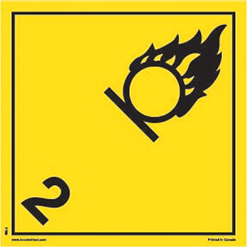 SAG859-Oxidizing Gases TDG Shipping Labels